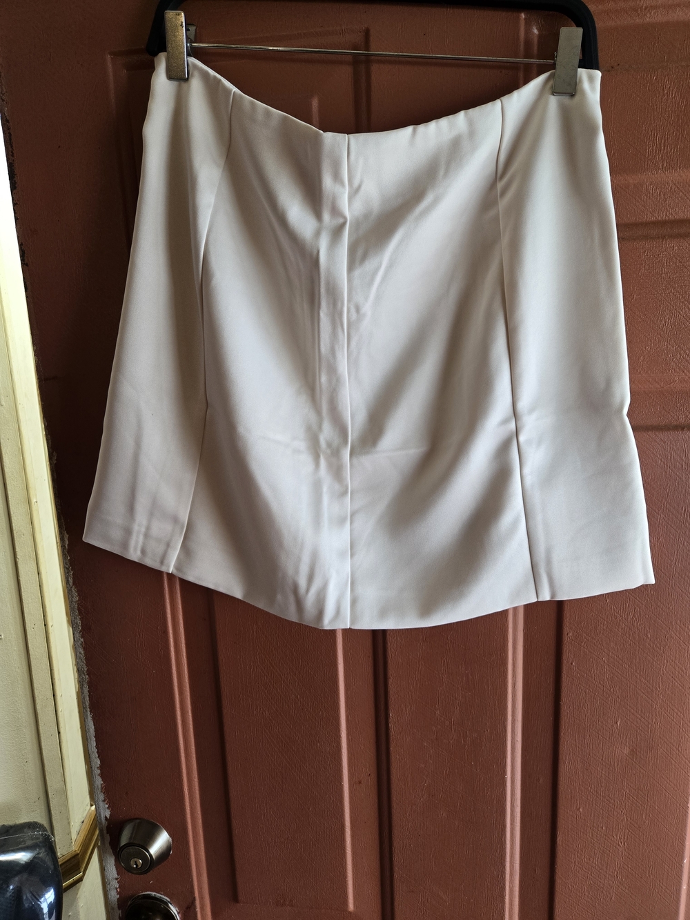 a new day Cream White Mini Skirt